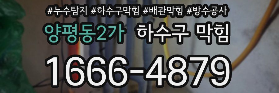 양평동2가 하수구 막힘