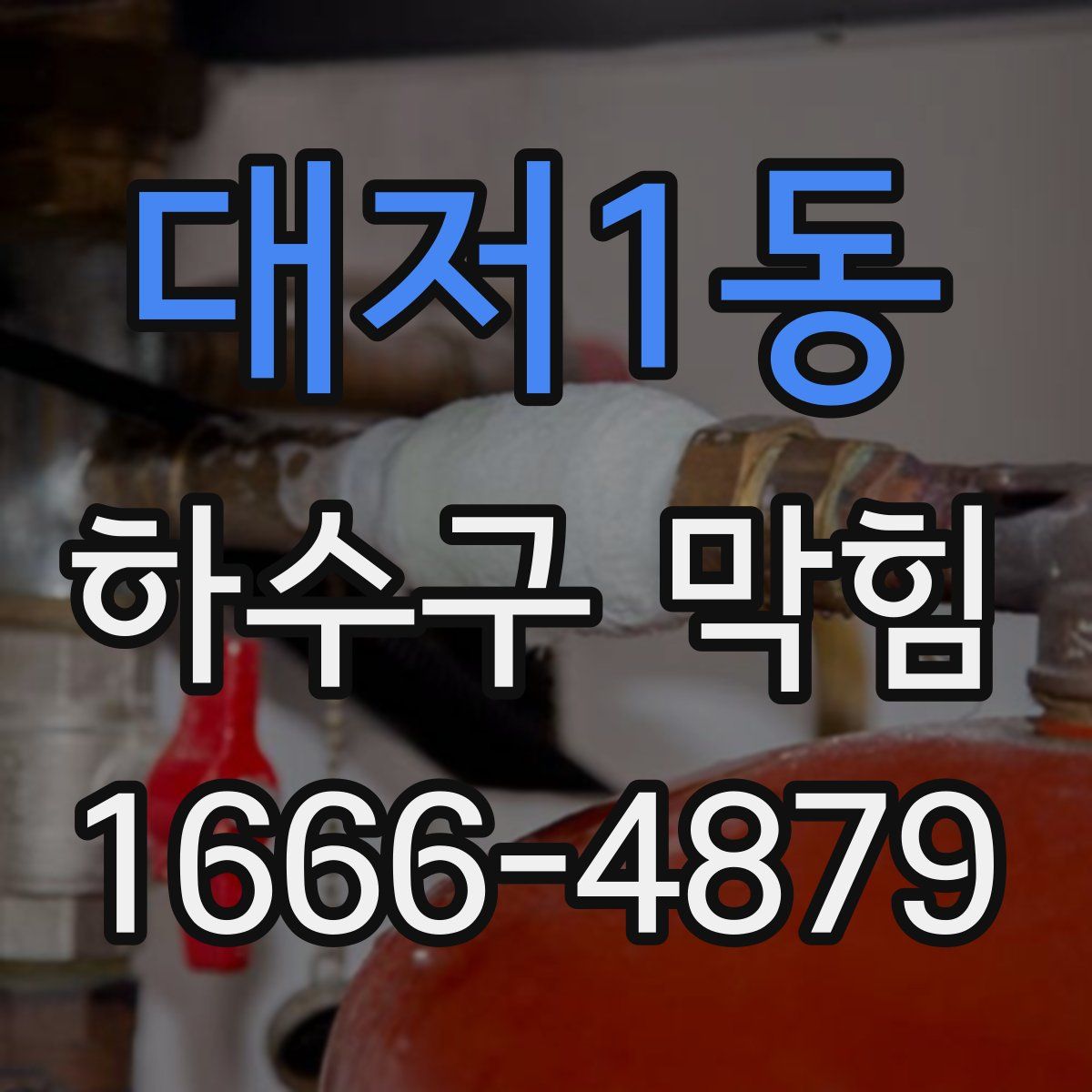 대저1동 하수구 막힘
