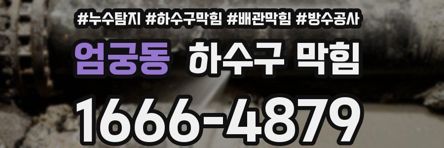 엄궁동 하수구 막힘