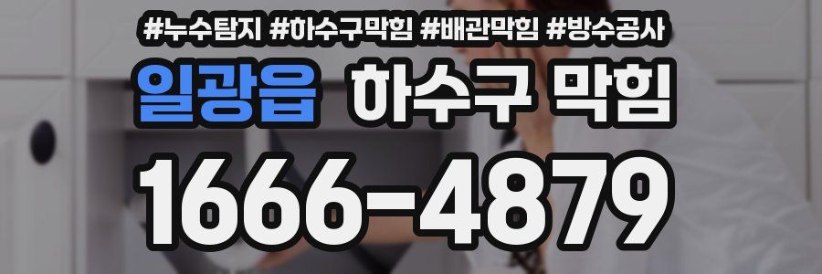 일광읍 하수구 막힘