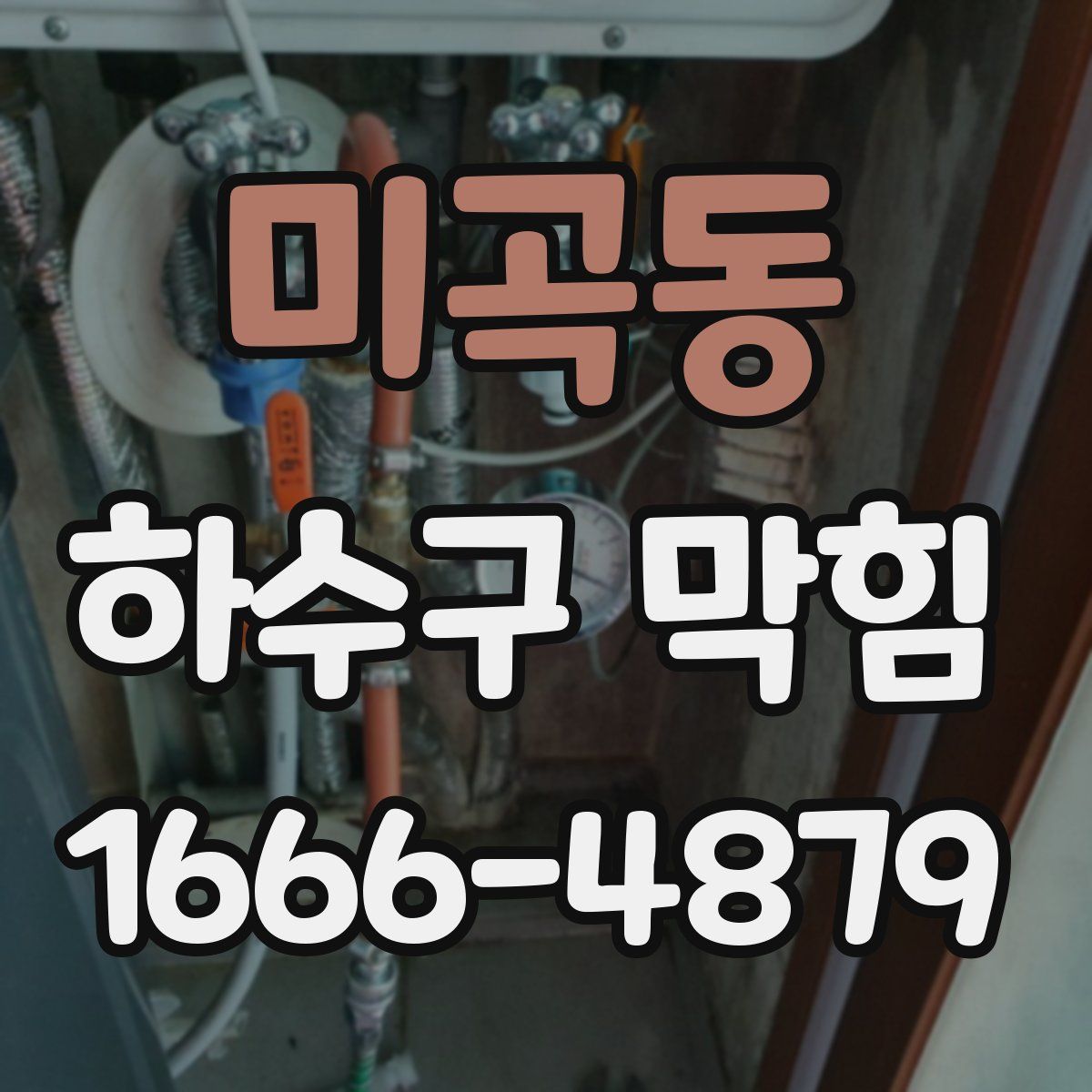 미곡동 하수구 막힘