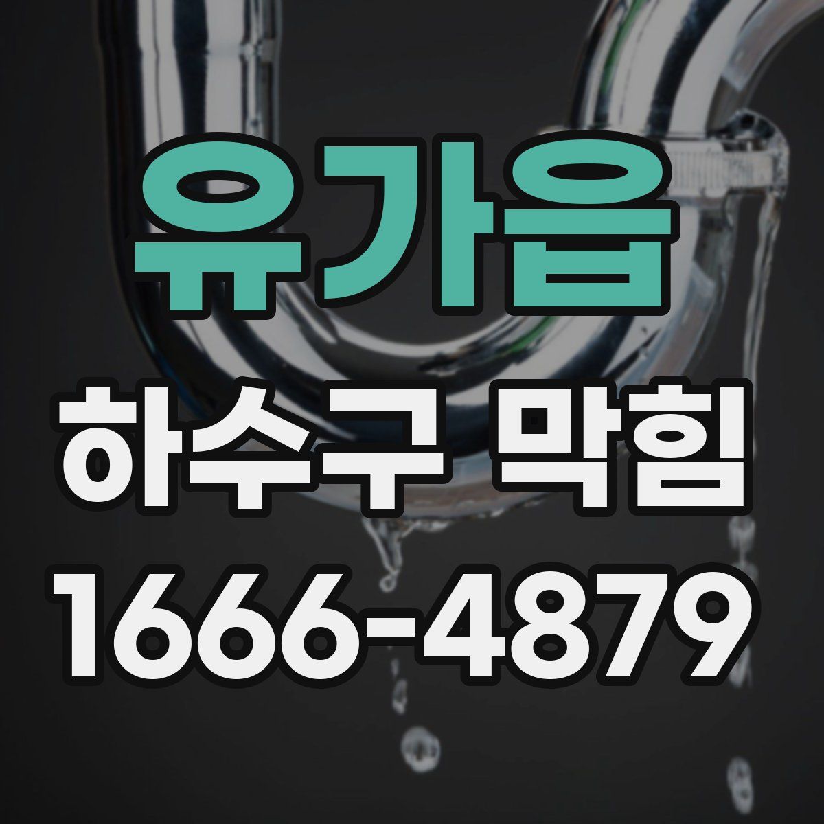 유가읍 하수구 막힘