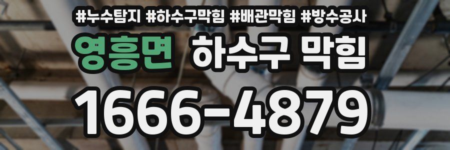 영흥면 하수구 막힘