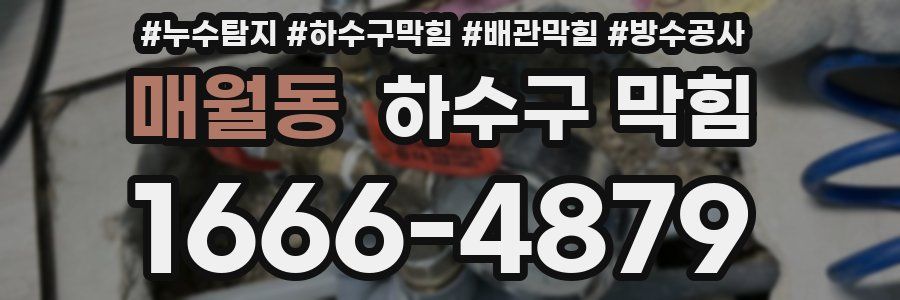 매월동 하수구 막힘