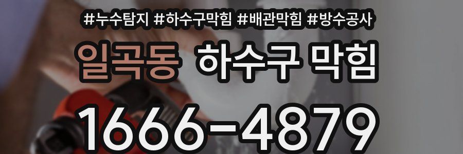 일곡동 하수구 막힘