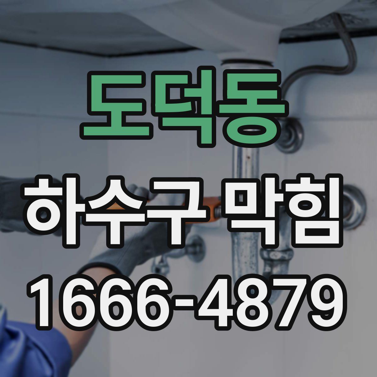 도덕동 하수구 막힘