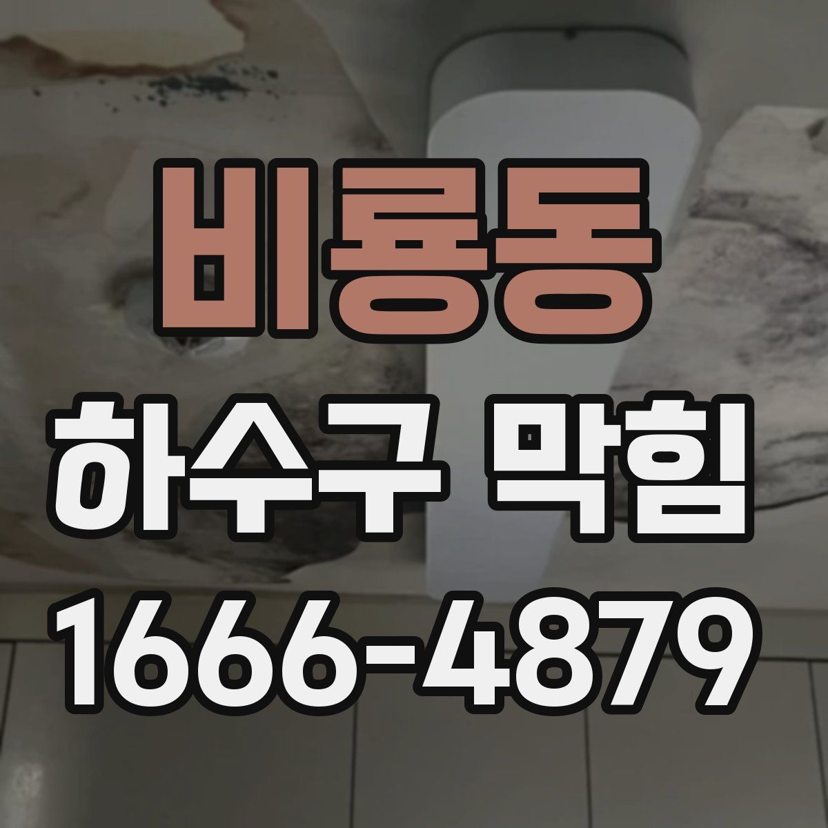 비룡동 하수구 막힘