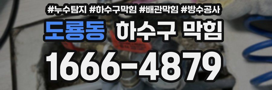 도룡동 하수구 막힘