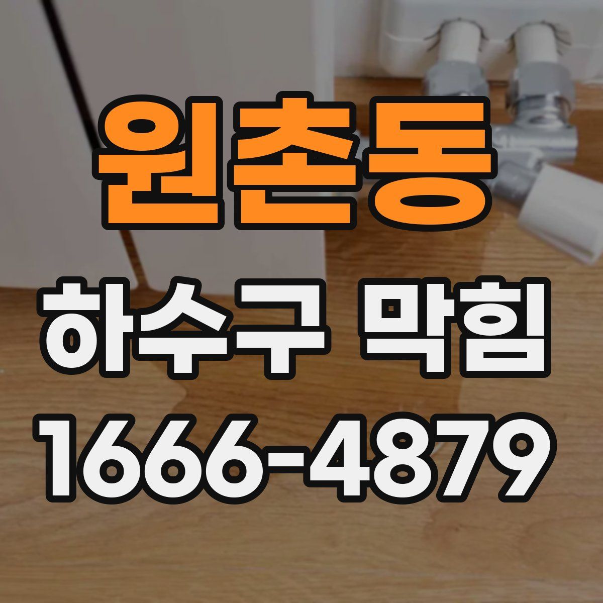 원촌동 하수구 막힘