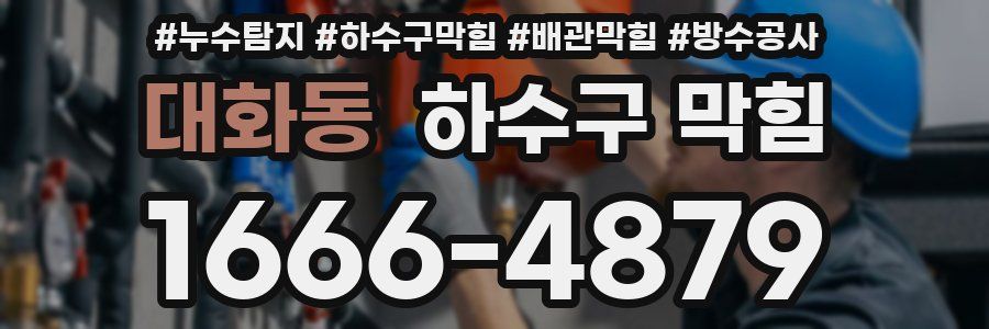 대화동 하수구 막힘