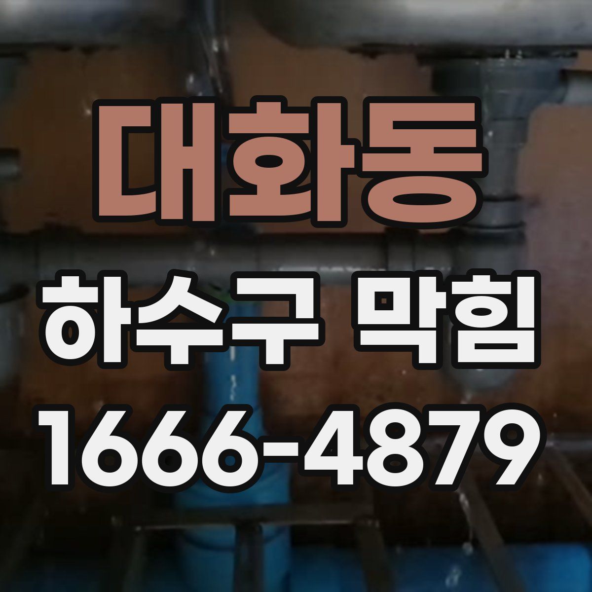 대화동 하수구 막힘