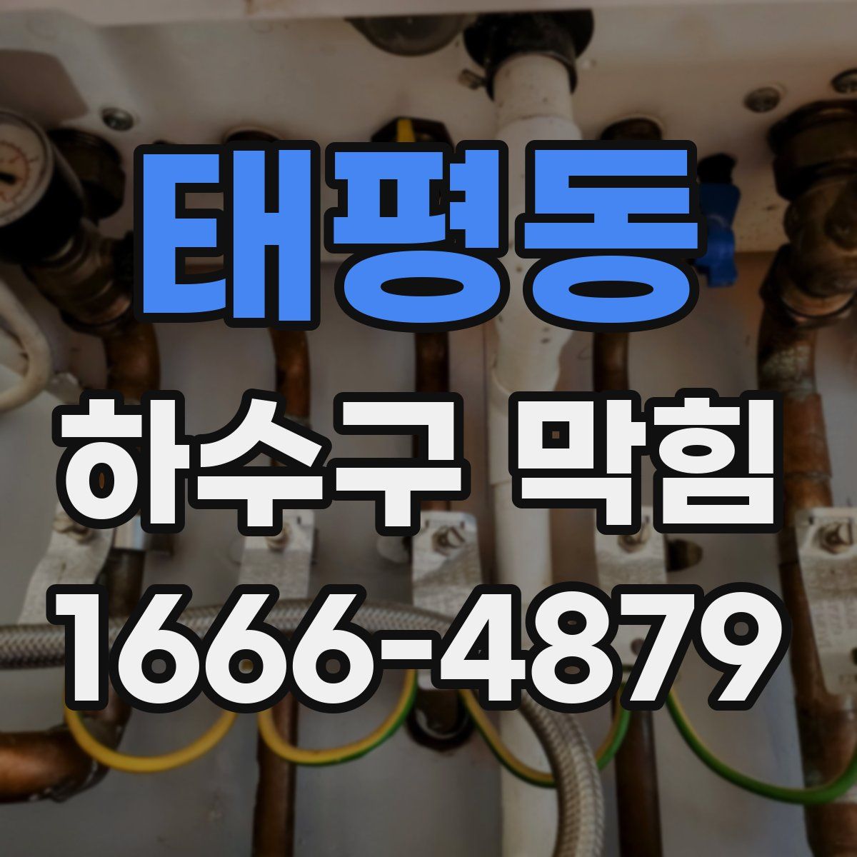 태평동 하수구 막힘