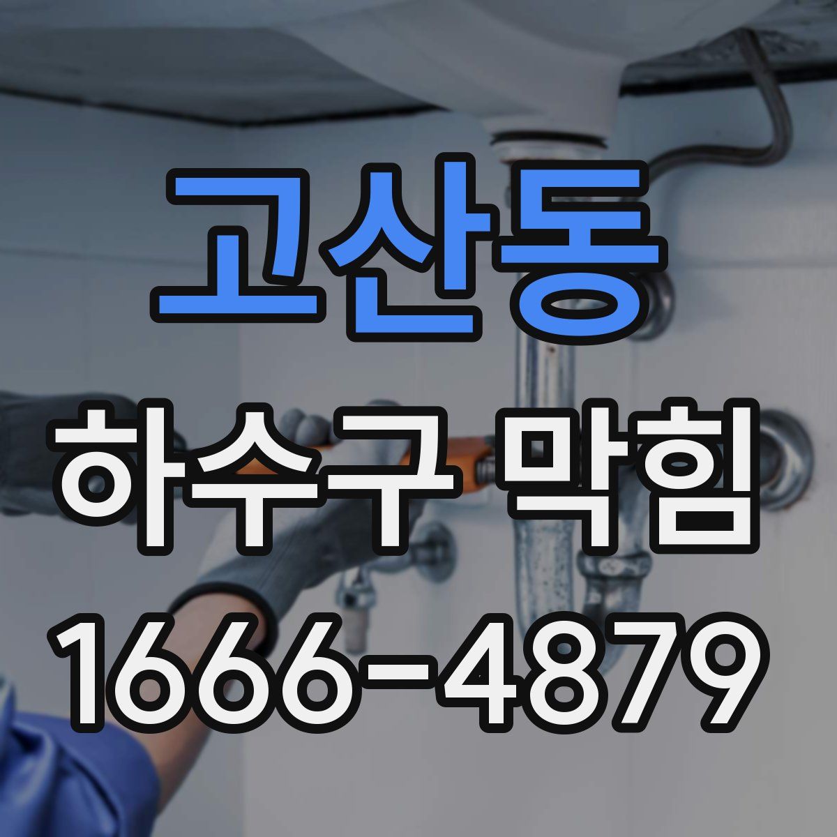 고산동 하수구 막힘