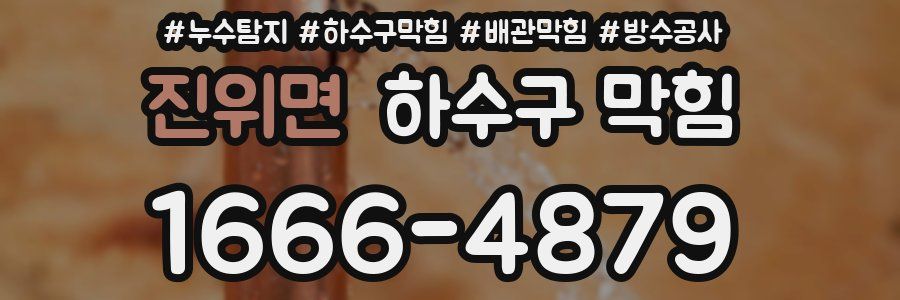 진위면 하수구 막힘
