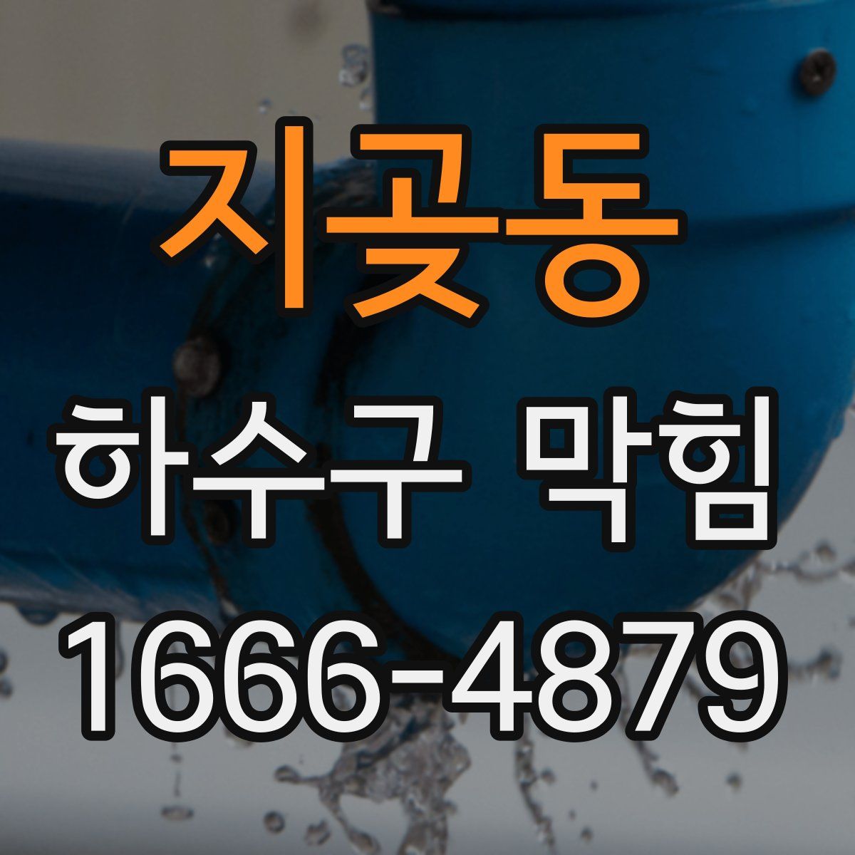 지곶동 하수구 막힘