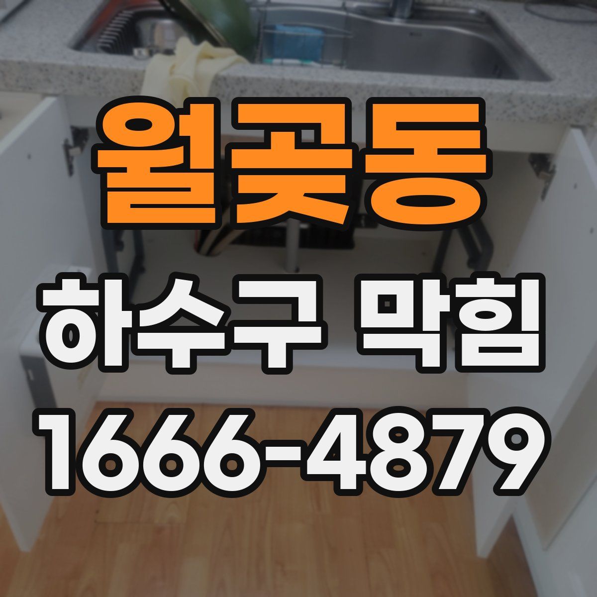 월곶동 하수구 막힘