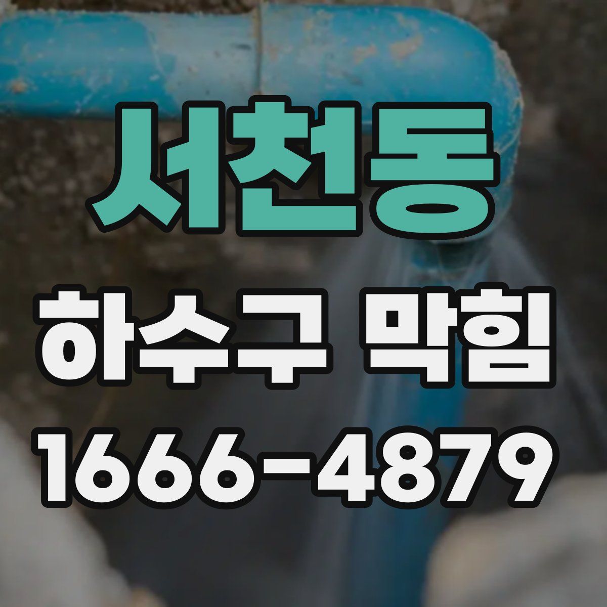 서천동 하수구 막힘