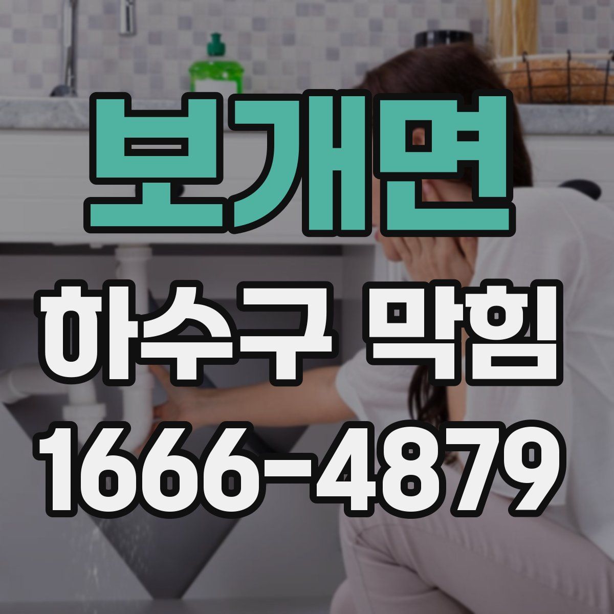 보개면 하수구 막힘
