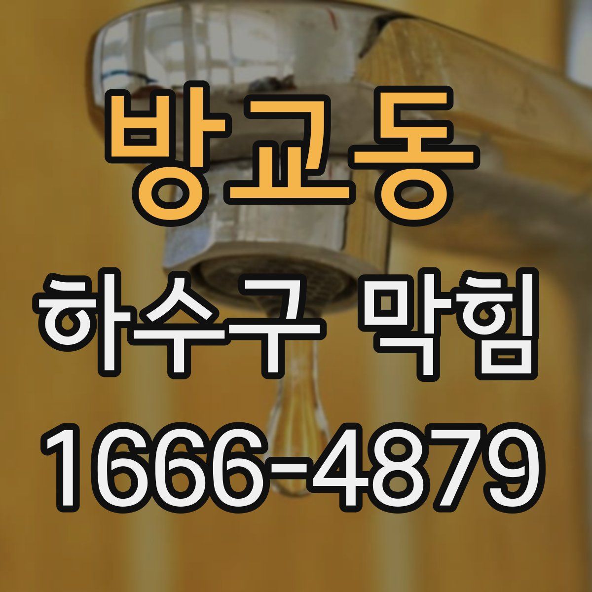방교동 하수구 막힘