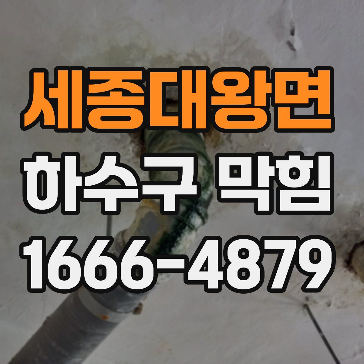 세종대왕면 하수구 막힘