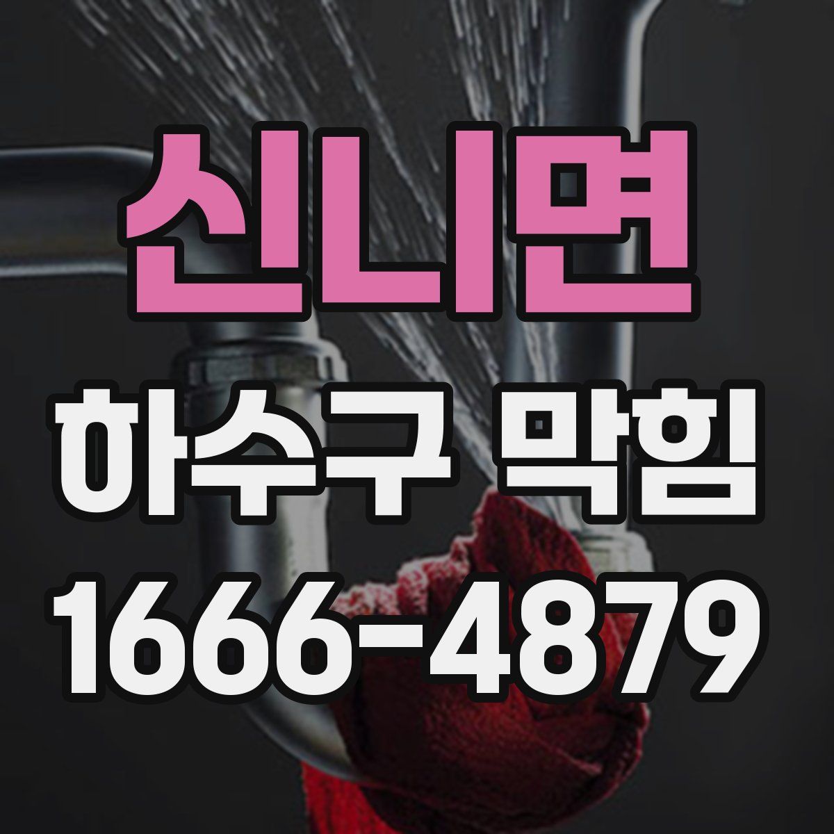 신니면 하수구 막힘