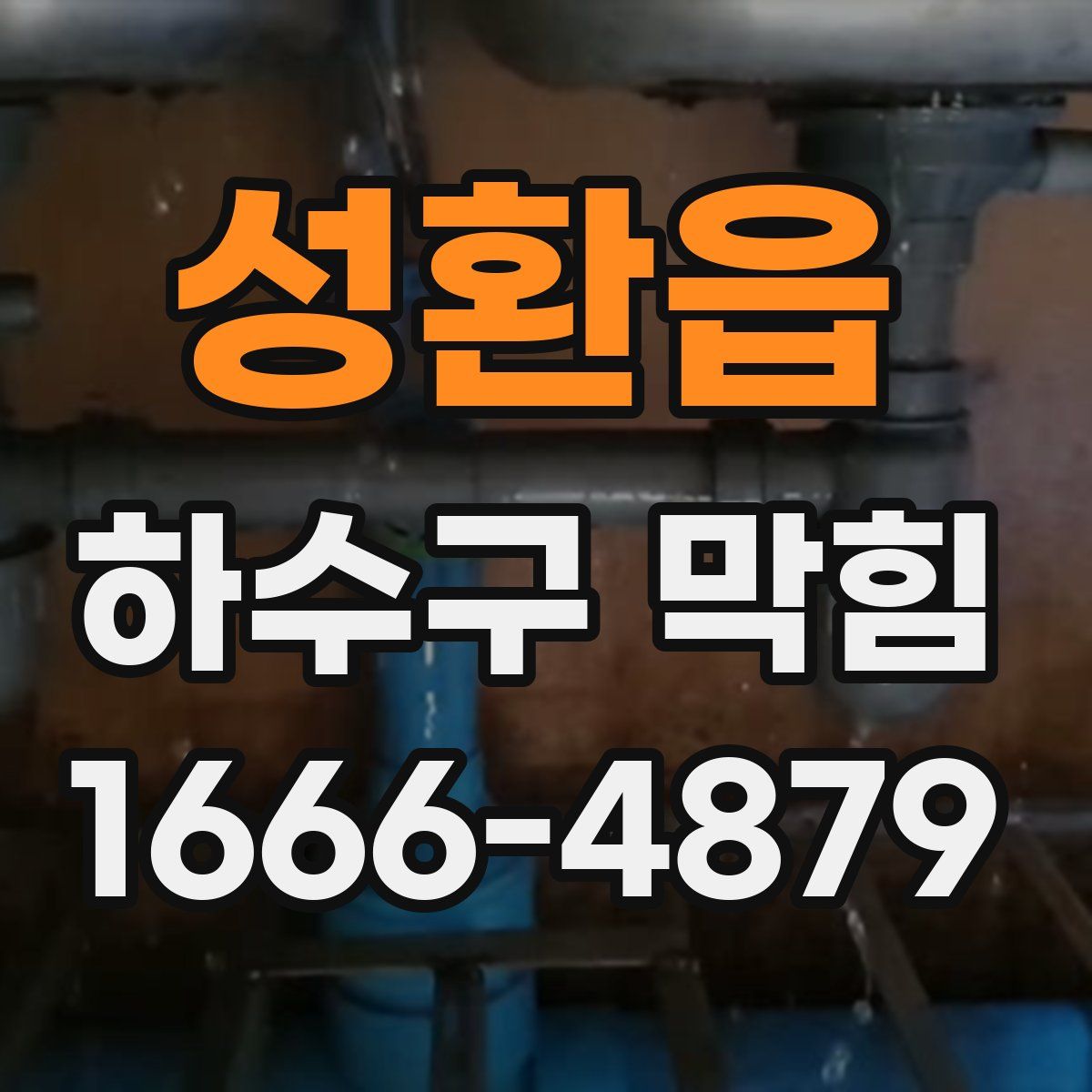 성환읍 하수구 막힘