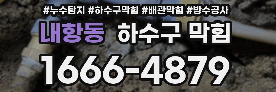 내항동 하수구 막힘