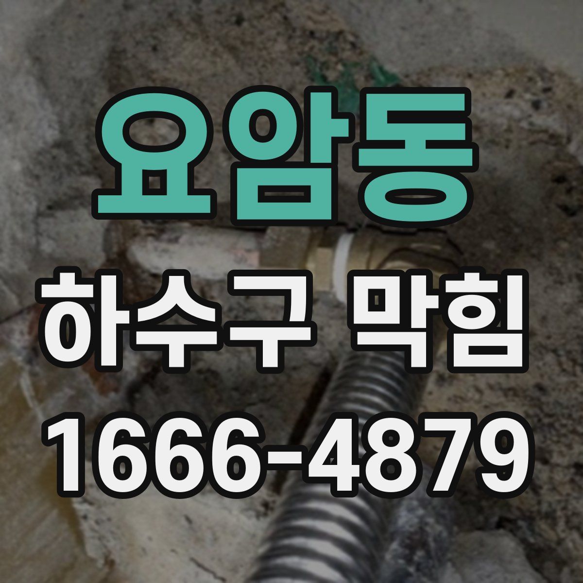 요암동 하수구 막힘