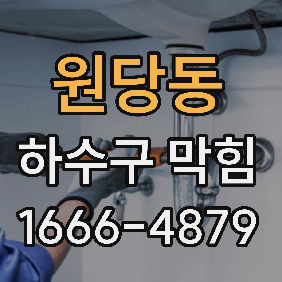 원당동 하수구 막힘