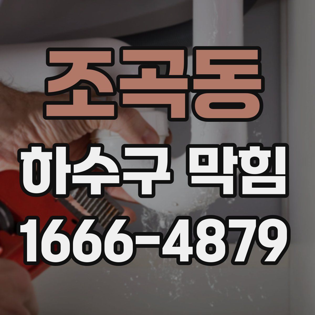 조곡동 하수구 막힘