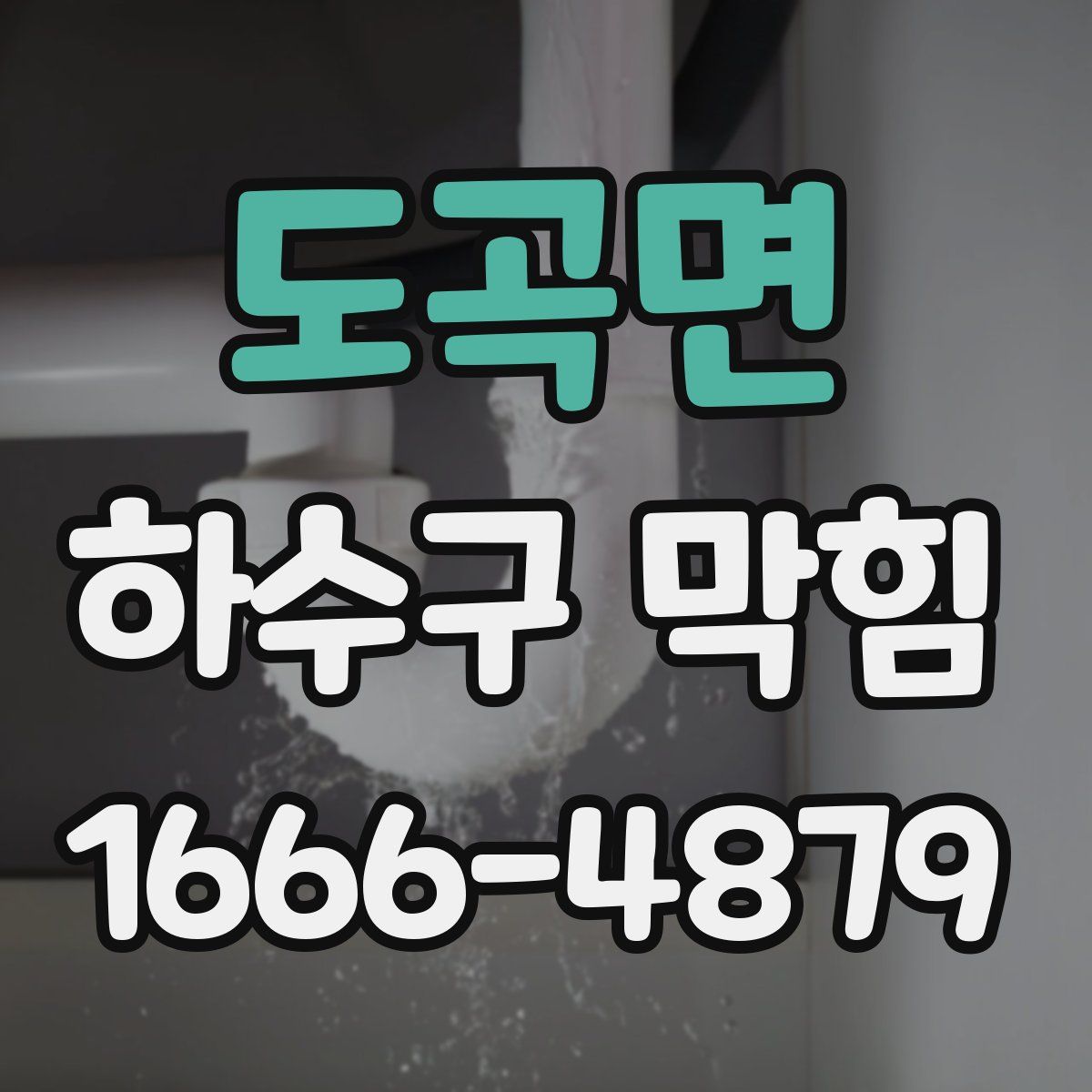 도곡면 하수구 막힘