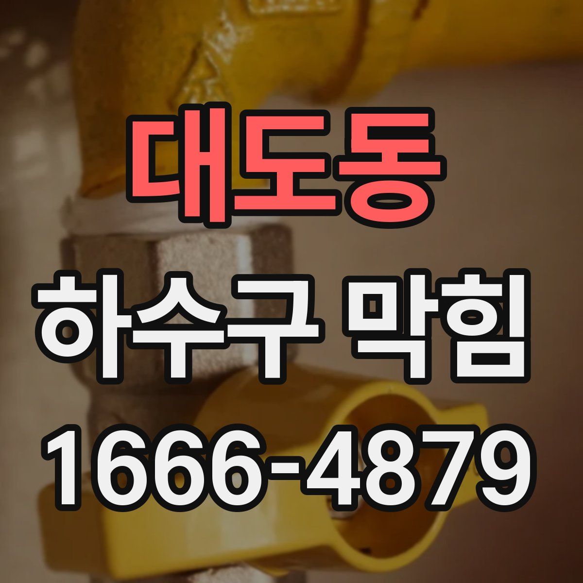 대도동 하수구 막힘