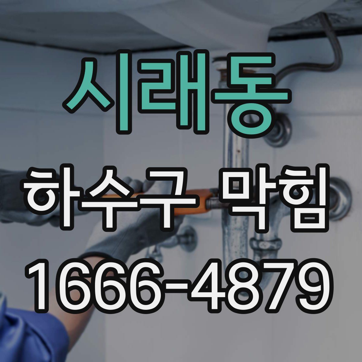 시래동 하수구 막힘