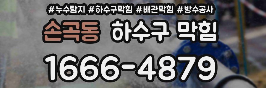 손곡동 하수구 막힘