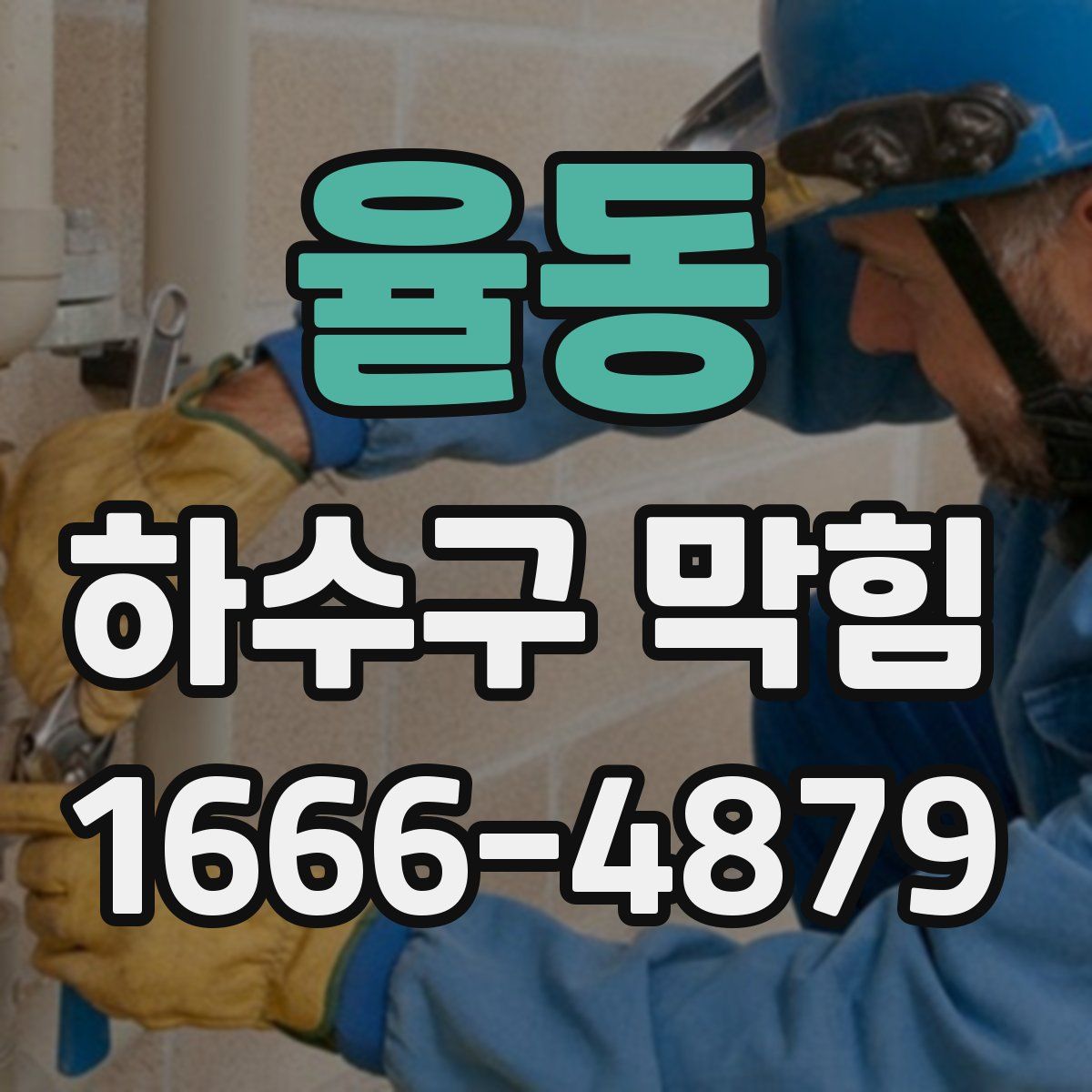 율동 하수구 막힘