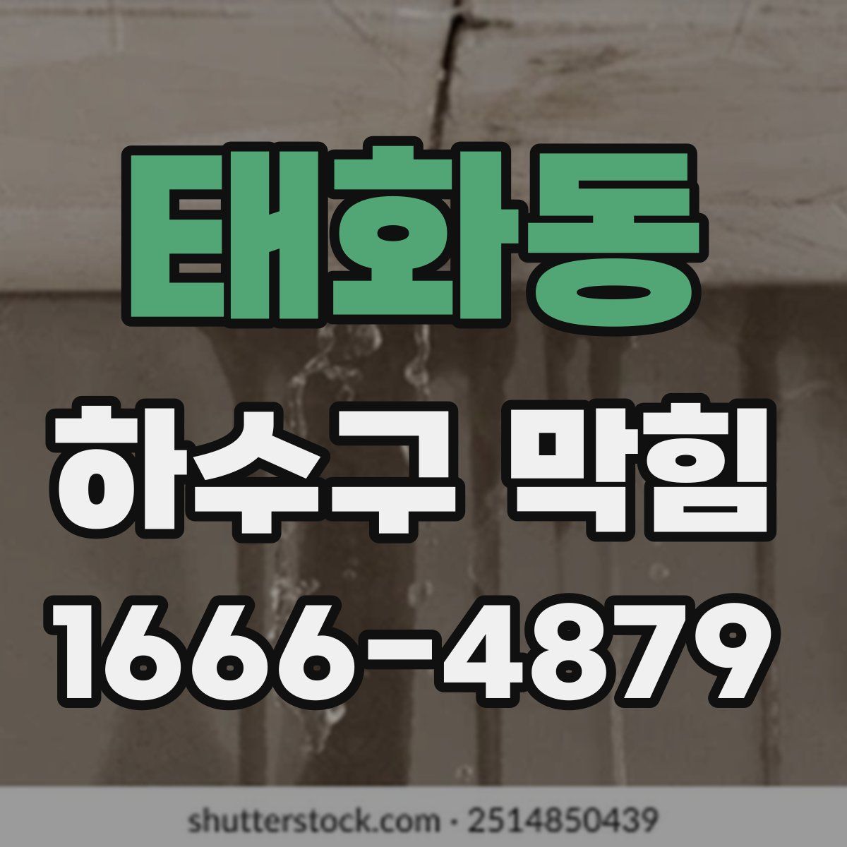 태화동 하수구 막힘