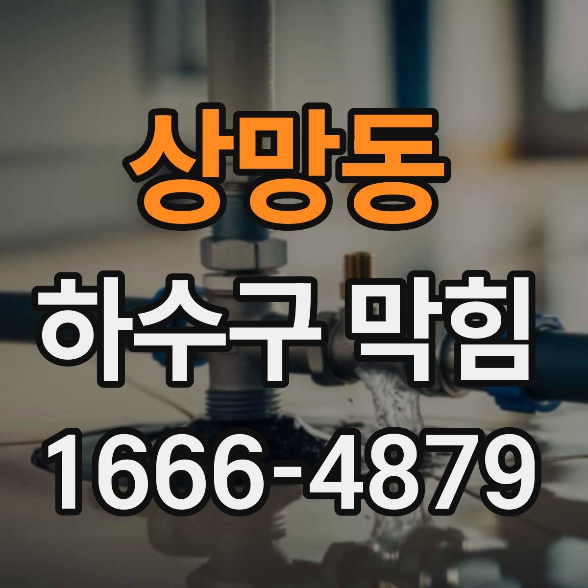상망동 하수구 막힘