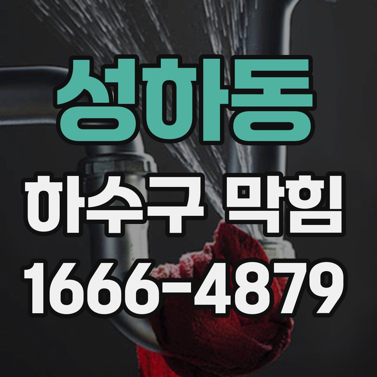 성하동 하수구 막힘
