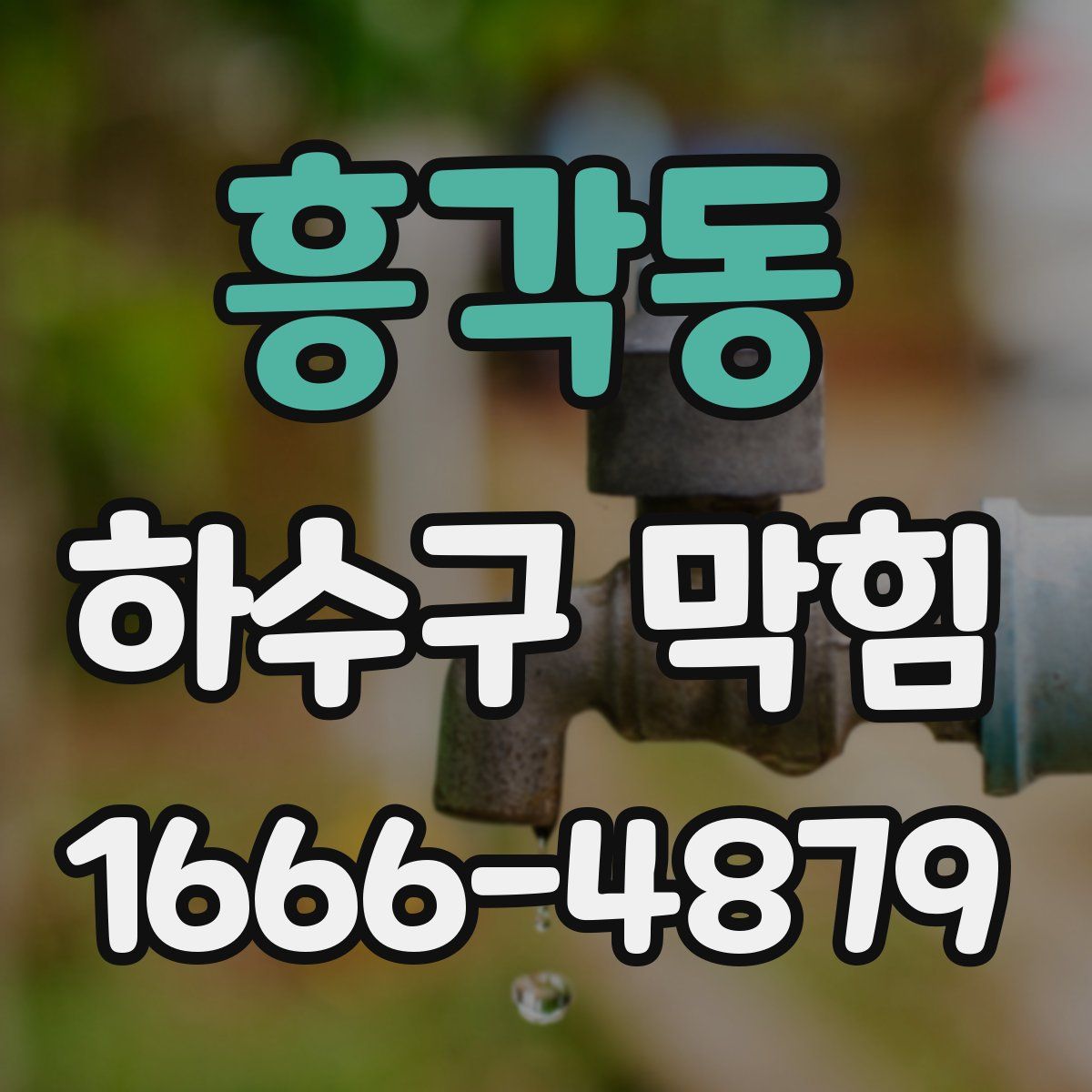 흥각동 하수구 막힘