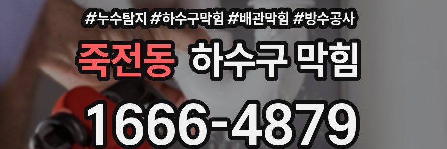 죽전동 하수구 막힘