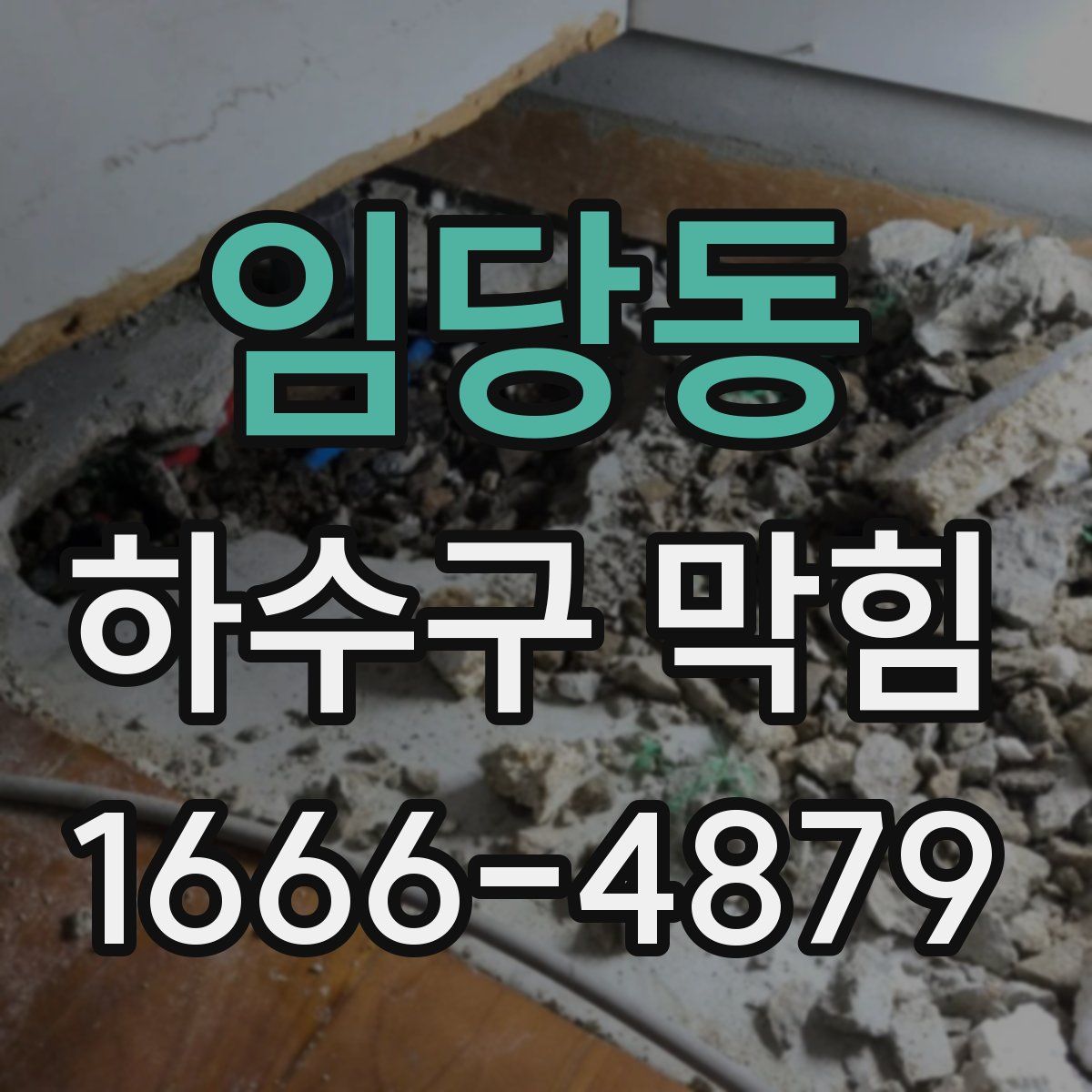 임당동 하수구 막힘
