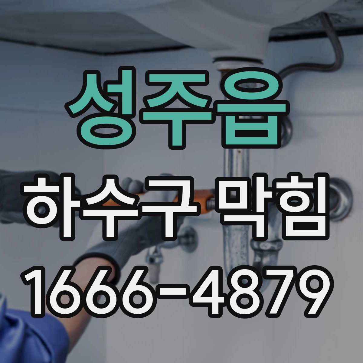성주읍 하수구 막힘