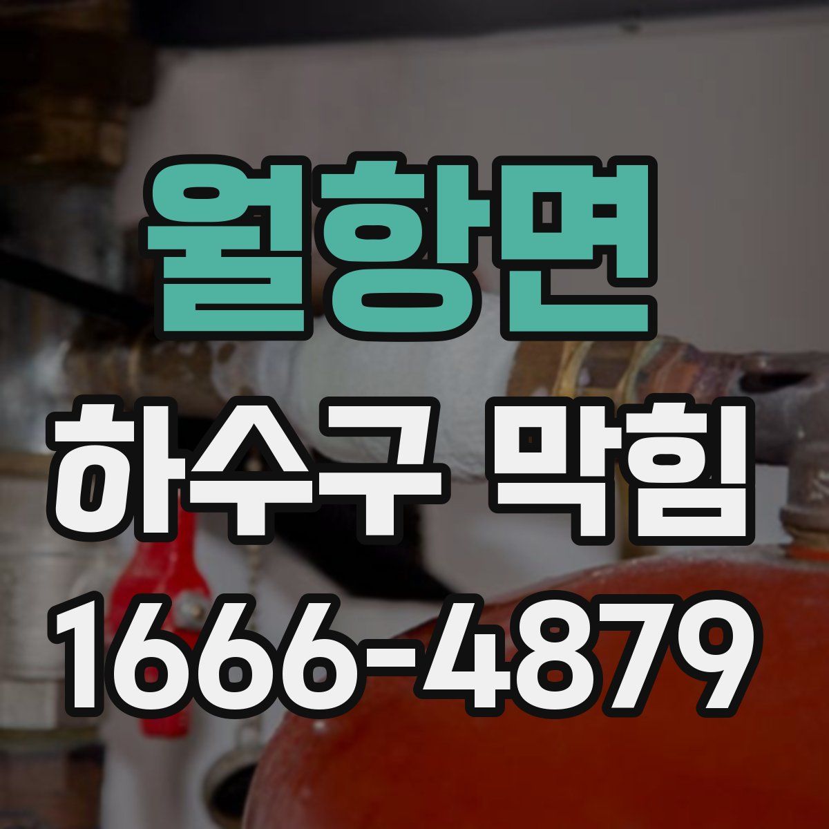 월항면 하수구 막힘