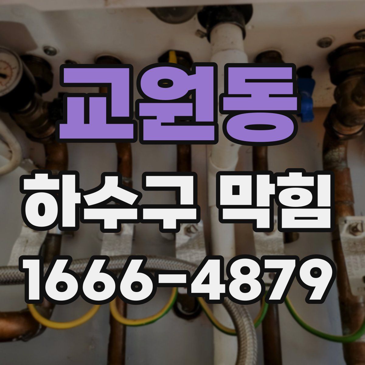 교원동 하수구 막힘