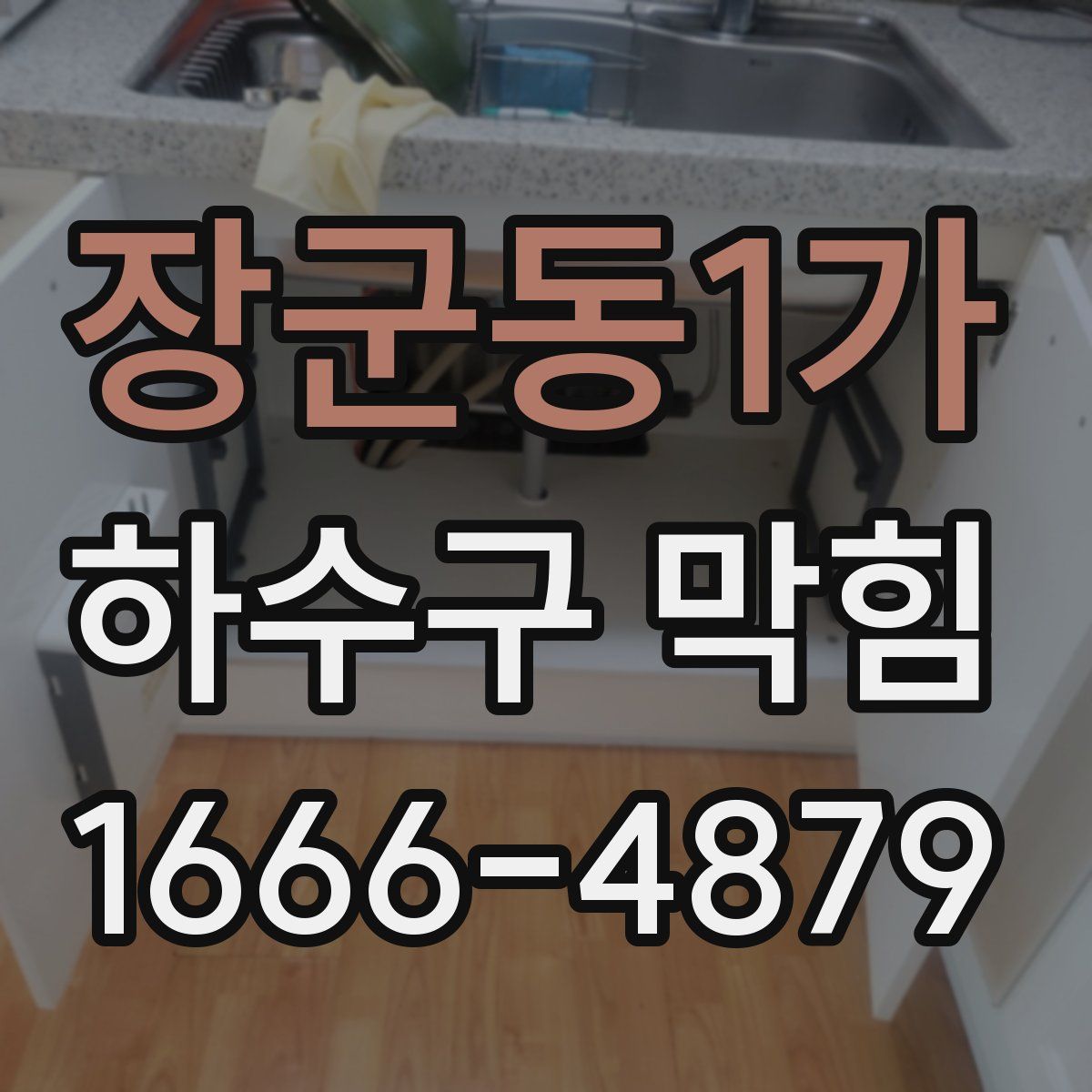 장군동1가 하수구 막힘