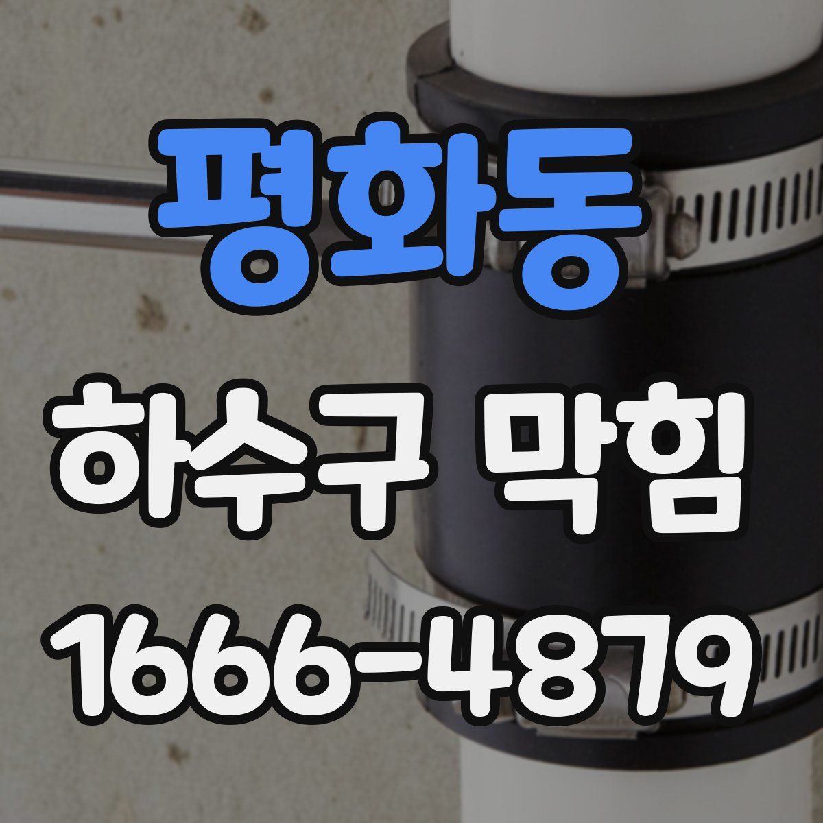 평화동 하수구 막힘