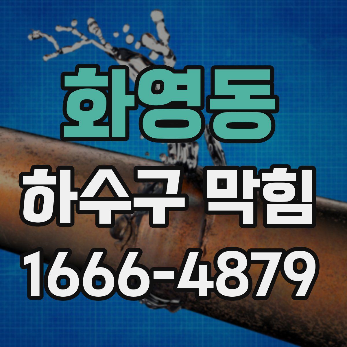 화영동 하수구 막힘