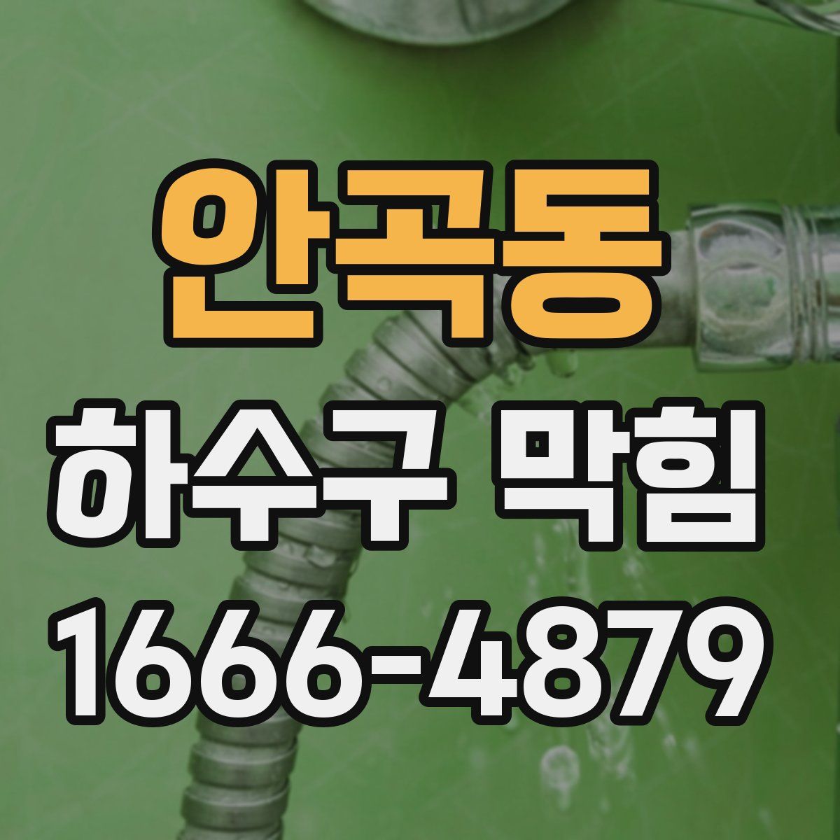 안곡동 하수구 막힘