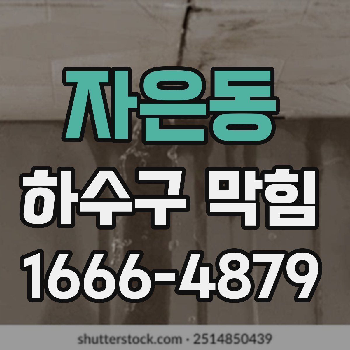 자은동 하수구 막힘