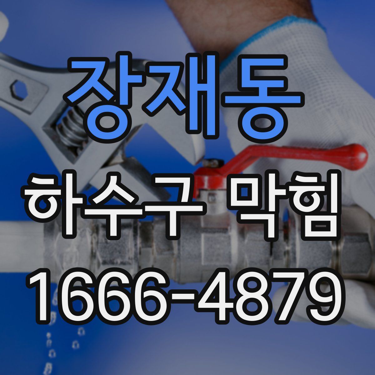 장재동 하수구 막힘